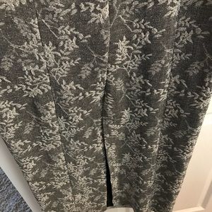 Alex Evenings Gray / Silver floor length gown